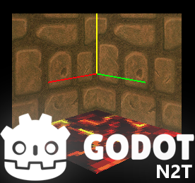 GodotNode2Tile: A TileMap3D editor inspired by Crocotile's icon